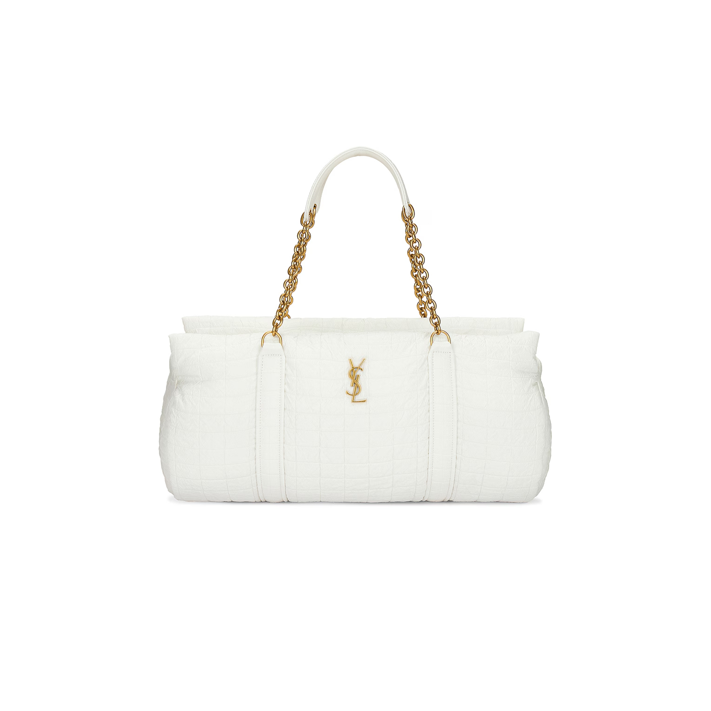 Y*L gloria quilted travel bag white 757209fac8j1916 (42*18*18cm)